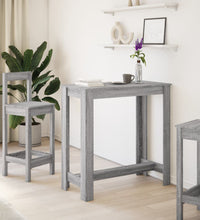 Bartisch Grau Sonoma 102x50x103,5 cm Holzwerkstoff