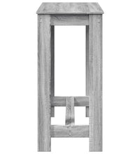 Bartisch Grau Sonoma 102x50x103,5 cm Holzwerkstoff