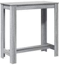 Bartisch Grau Sonoma 102x50x103,5 cm Holzwerkstoff