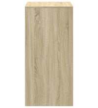 Bartisch Sonoma-Eiche 51x50x103,5 cm Holzwerkstoff