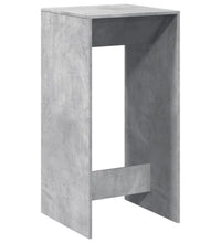 Bartisch Betongrau 51x50x103,5 cm Holzwerkstoff