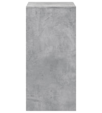 Bartisch Betongrau 51x50x103,5 cm Holzwerkstoff