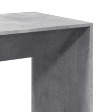Bartisch Betongrau 51x50x103,5 cm Holzwerkstoff