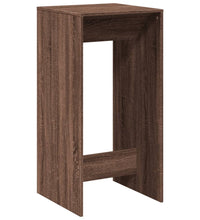 Bartisch Braun Eichen-Optik 51x50x103,5 cm Holzwerkstoff