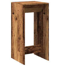 Bartisch Altholz-Optik 51x50x103,5 cm Holzwerkstoff