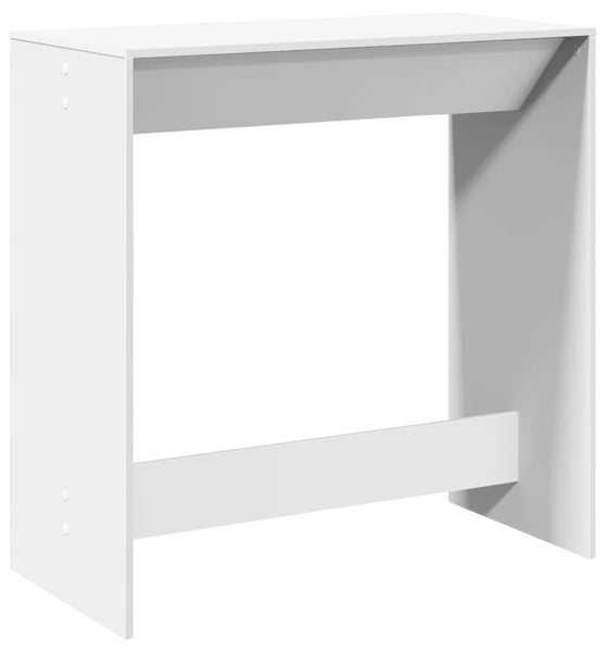 Bartisch Weiß 102x50x103,5 cm Holzwerkstoff