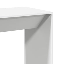 Bartisch Weiß 102x50x103,5 cm Holzwerkstoff