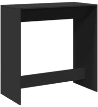Bartisch Schwarz 102x50x103,5 cm Holzwerkstoff