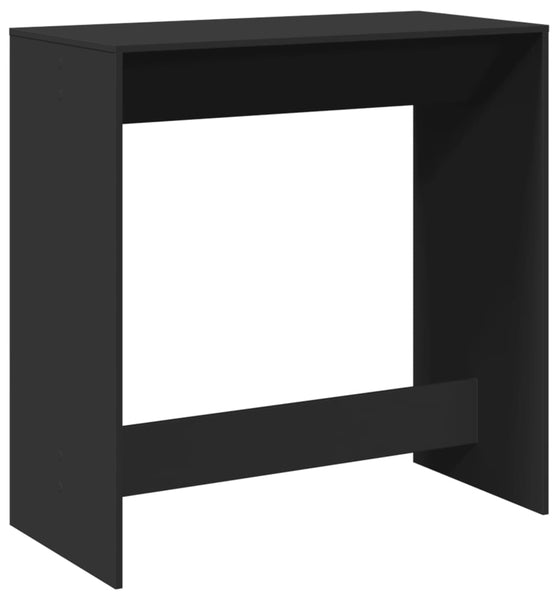 Bartisch Schwarz 102x50x103,5 cm Holzwerkstoff
