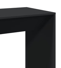 Bartisch Schwarz 102x50x103,5 cm Holzwerkstoff
