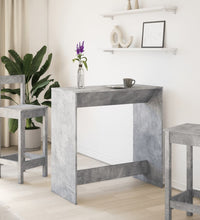 Bartisch Betongrau 102x50x103,5 cm Holzwerkstoff