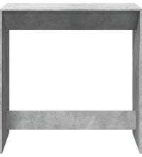 Bartisch Betongrau 102x50x103,5 cm Holzwerkstoff