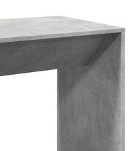 Bartisch Betongrau 102x50x103,5 cm Holzwerkstoff
