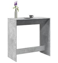 Bartisch Betongrau 102x50x103,5 cm Holzwerkstoff