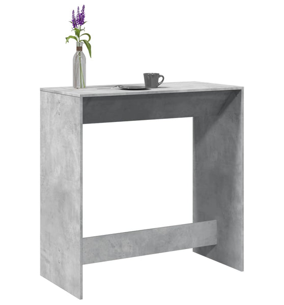 Bartisch Betongrau 102x50x103,5 cm Holzwerkstoff