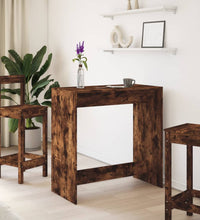 Bartisch Räuchereiche 102x50x103,5 cm Holzwerkstoff