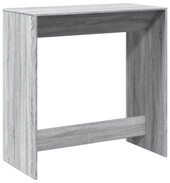 Bartisch Grau Sonoma 102x50x103,5 cm Holzwerkstoff