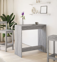 Bartisch Grau Sonoma 102x50x103,5 cm Holzwerkstoff