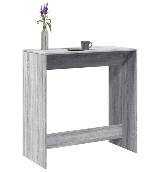 Bartisch Grau Sonoma 102x50x103,5 cm Holzwerkstoff
