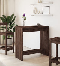 Bartisch Braun Eichen-Optik 102x50x103,5 cm Holzwerkstoff