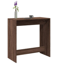 Bartisch Braun Eichen-Optik 102x50x103,5 cm Holzwerkstoff