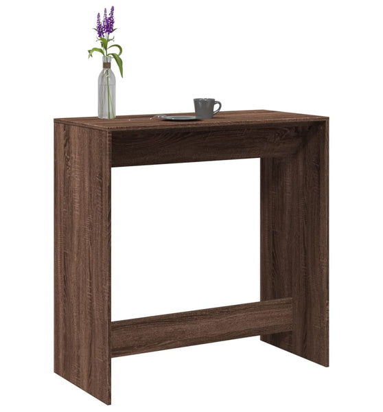 Bartisch Braun Eichen-Optik 102x50x103,5 cm Holzwerkstoff