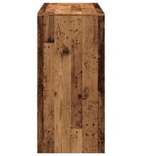 Bartisch Altholz-Optik 102x50x103,5 cm Holzwerkstoff