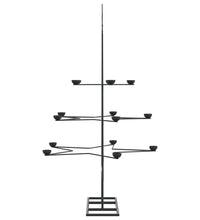 Metall-Weihnachtsbaum zum Dekorieren Schwarz 105 cm