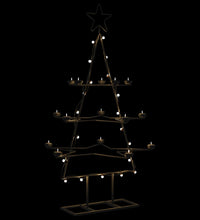 Metall-Weihnachtsbaum zum Dekorieren Schwarz 105 cm