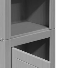 Badschrank BODO Grau 44x30x160 cm