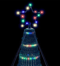 LED Weihnachtsbaum 1028 LEDs Mehrfarbig 403 cm