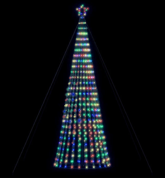 LED Weihnachtsbaum 1028 LEDs Mehrfarbig 403 cm