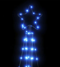 LED Weihnachtsbaum 363 LEDs Blau 182 cm