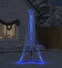 LED Weihnachtsbaum 483 LEDs Blau 240 cm