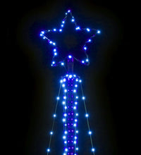 LED Weihnachtsbaum 483 LEDs Blau 240 cm