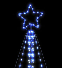 LED Weihnachtsbaum 615 LEDs Blau 404,5 cm