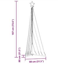 LED Weihnachtsbaum 339 LEDs Warmweiß 187 cm