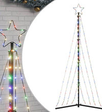 LED Weihnachtsbaum 339 LEDs Mehrfarbig 187 cm