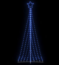 LED Weihnachtsbaum 447 LEDs Blau 249 cm