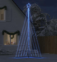 LED Weihnachtsbaum 570 LEDs Blau 399 cm