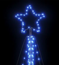 LED Weihnachtsbaum 570 LEDs Blau 399 cm