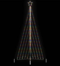 LED Weihnachtsbaum 570 LEDs Mehrfarbig 399 cm