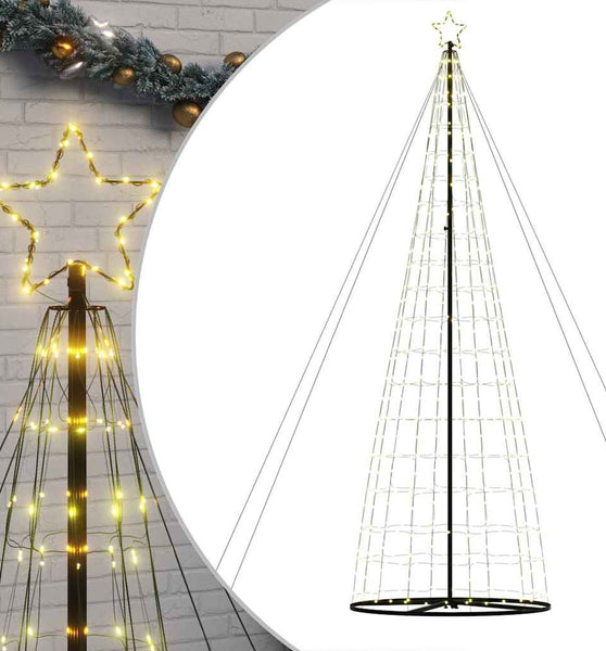 LED Weihnachtsbaum 1534 LEDs Warmweiß 503 cm