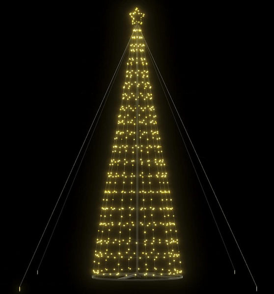 LED Weihnachtsbaum 1534 LEDs Warmweiß 503 cm