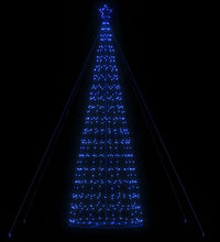 LED Weihnachtsbaum 1534 LEDs Blau 503 cm