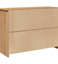 Sideboard mit Schubladen Panama 112x40x80 cm Massivholz Kiefer