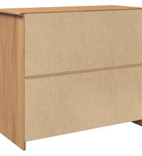 Sideboard mit Schubladen Panama 93x40x80 cm Massivholz Kiefer