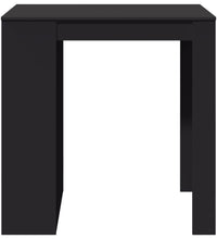 Bartisch Schwarz 102x70x103,5 cm Holzwerkstoff