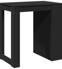 Bartisch Schwarz 102x70x103,5 cm Holzwerkstoff