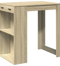Bartisch Sonoma-Eiche 102x70x103,5 cm Holzwerkstoff